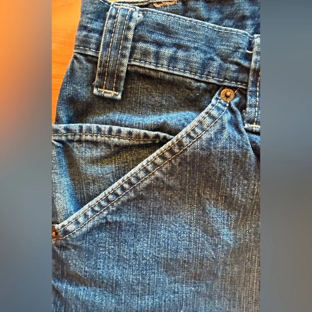 Signature Levi Strauss W36 L30 Carpenter Jeans Relaxed Fit Workwear 100% Cotton